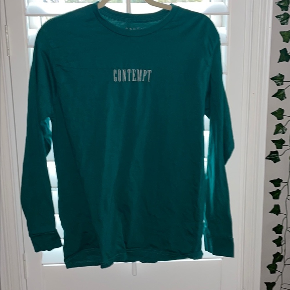 green pacsun shirt